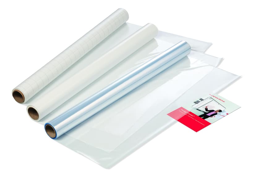 Nobo Instant Whiteboard droog uitwisbare vellen, wit 600x800, 25 vel per rol