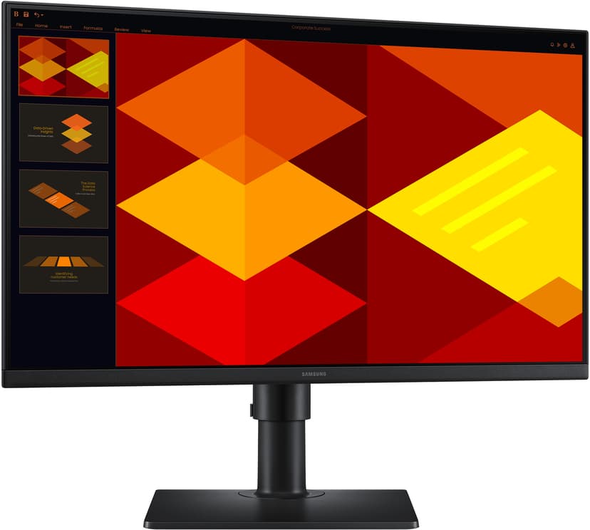 Samsung Essential S4 S40GD (inbyggda högtalare) 24" 1920 × 1080pixels IPS 16:9 100Hz