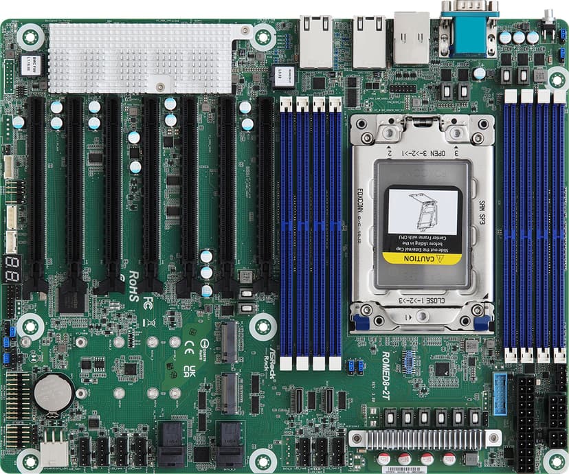ASRock ROMED8-2T/BCM hovedkort Socket SP3 ATX SP3 ATX