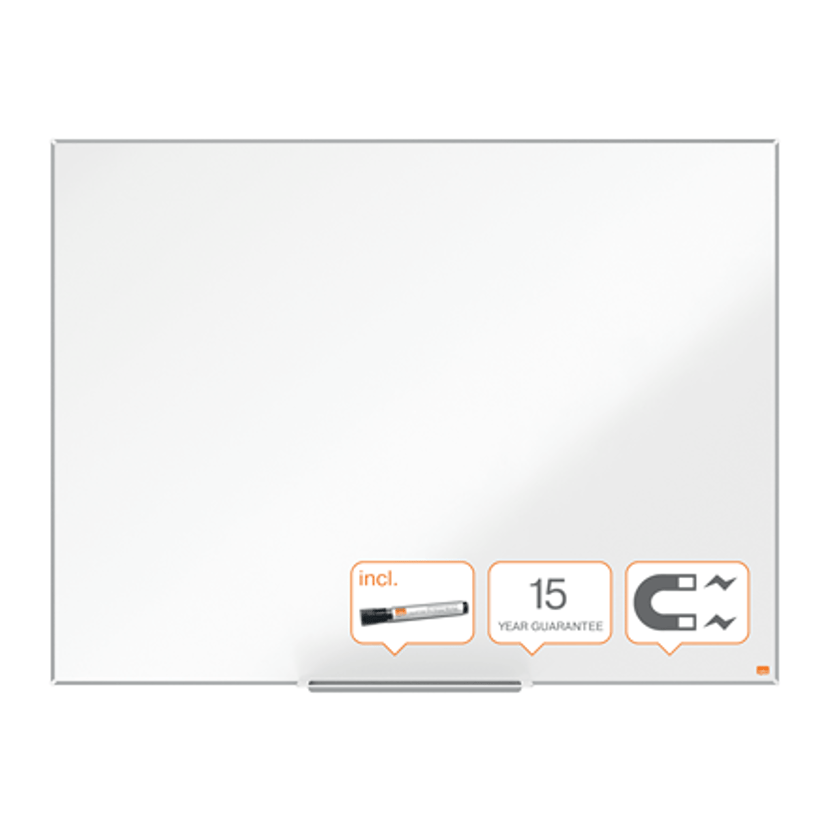 Nobo Whiteboard Impression Pro Nano Clean Steel Magnetisk 120x90cm