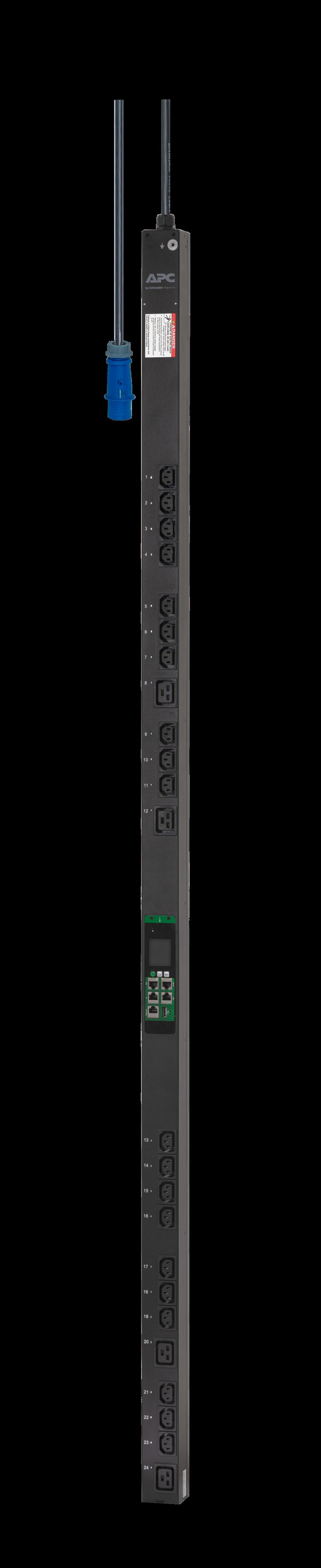 APC EasyPDU strømdistribusjonsenhet (PDU) 24 AC-utganger 0U Sort