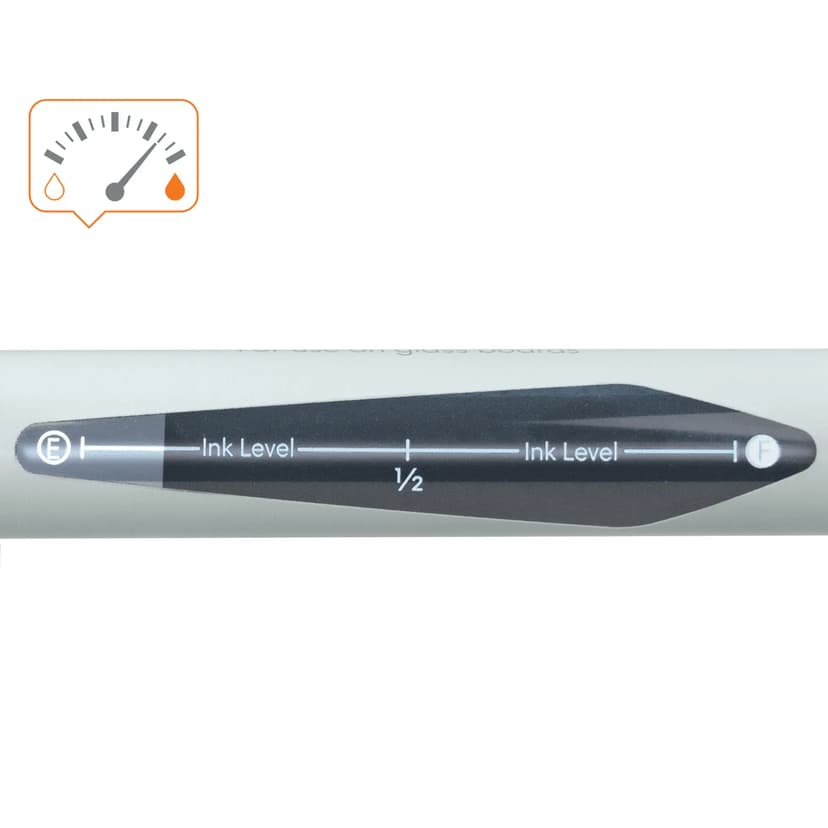 Nobo Pennen Vloeibaar Inkt Meestalpunt 4mm Zwart 10st - Whiteboard