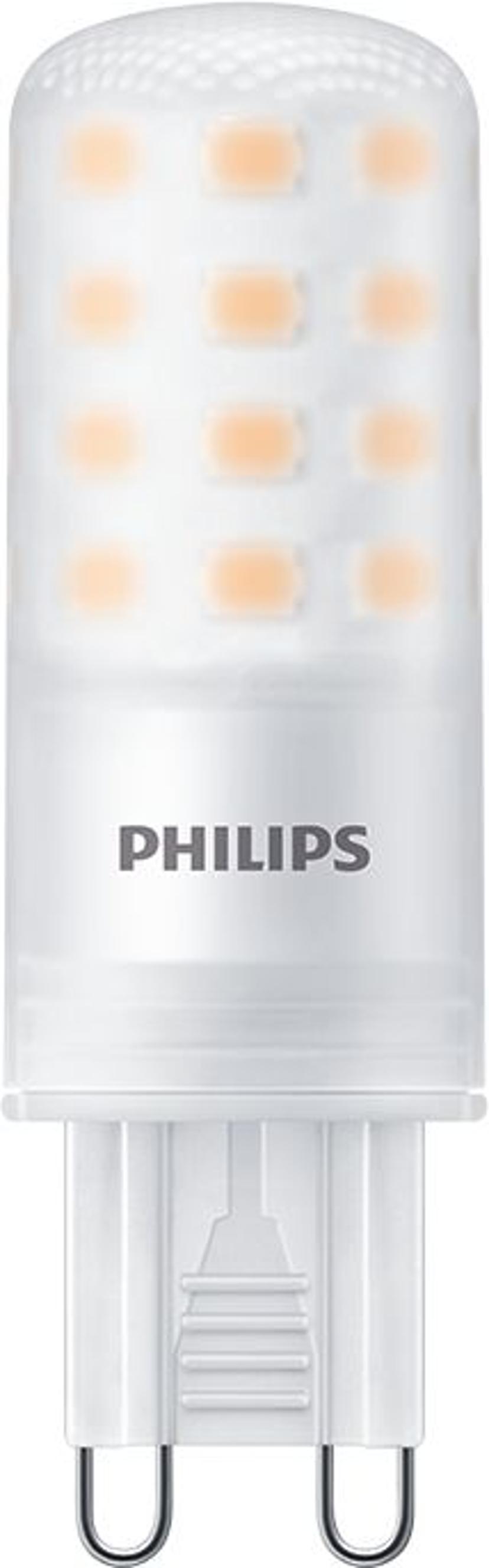 Philips LED G9 Kapsel 40 watt, kan dimmes, 480 lm
