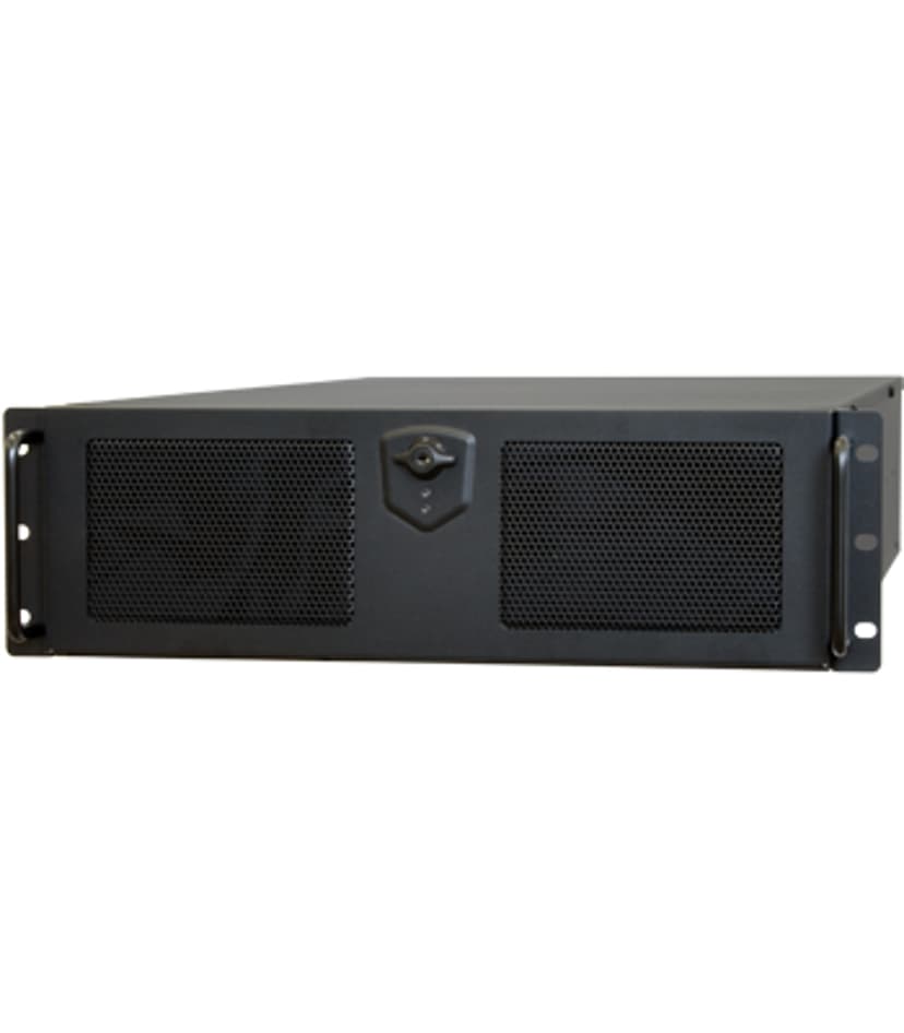 Chieftec PC-Chassi 19" 3U UNC-310RS 1X500w Black Rack Svart