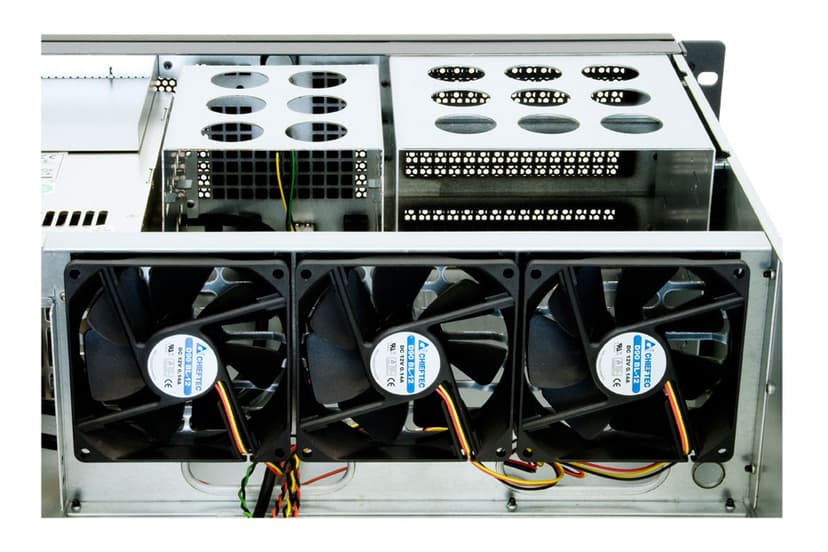 Chieftec PC-Chassi 19" 3U UNC-310RS 1X500w Black Rack Svart