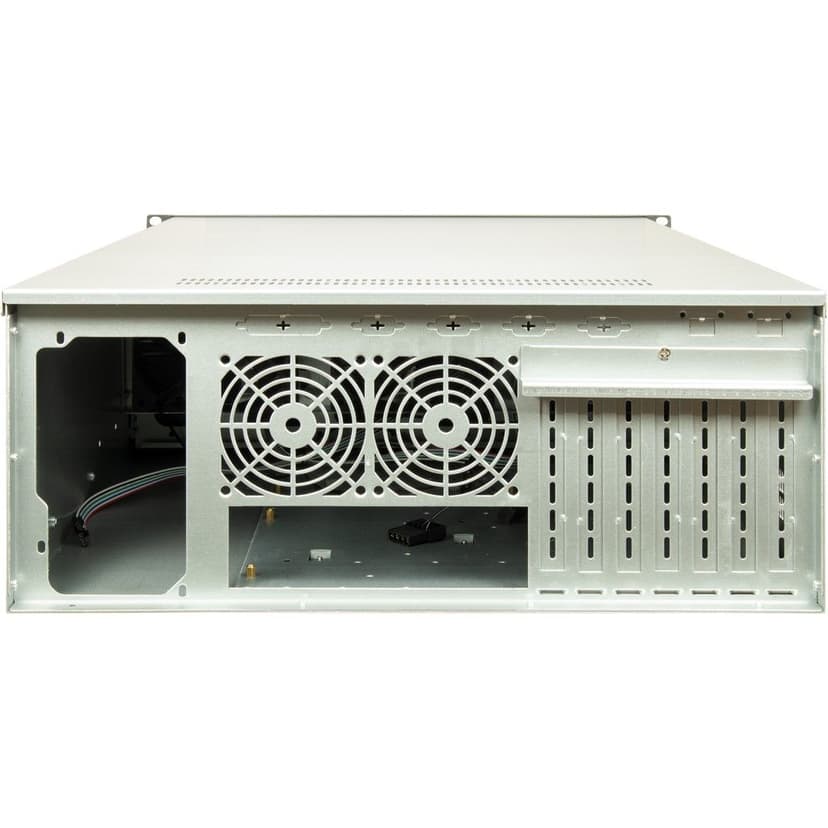 Inter-Tech 4F28 Mining Rack 4U 19" Rack Silver, Svart