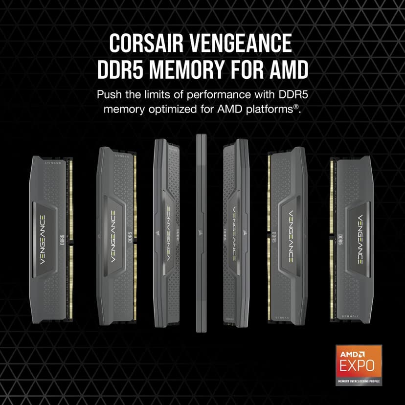 Corsair Vengeance EXPO/XMP 48GB 4800, 6000MHz DDR5 288-pin DIMM