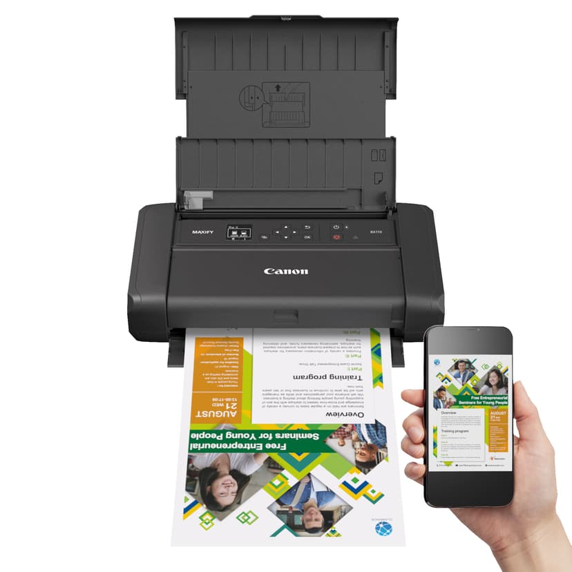 Canon Maxify BX110 A4 med batteri