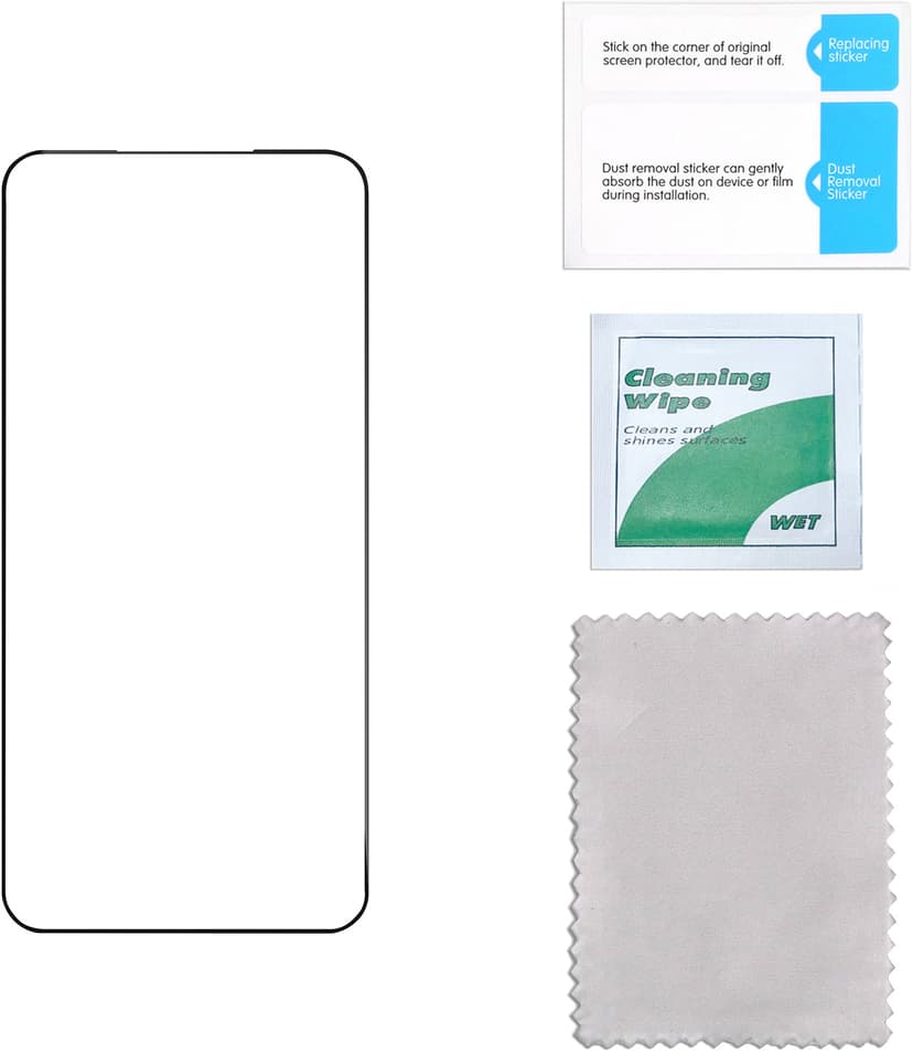 Cirafon Recycled Ultra-Wide (Double Tempered) Skärmskydd Samsung Galaxy S24, Samsung Galaxy S25