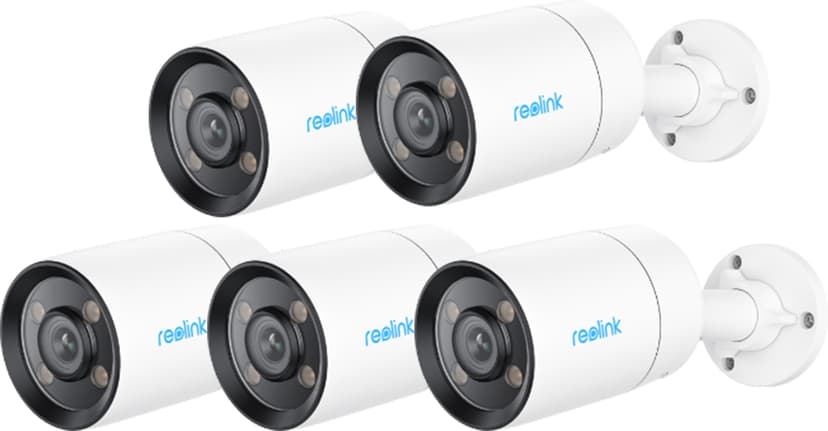 Reolink ColorX CX410 2K 4MP PoE 5-pack