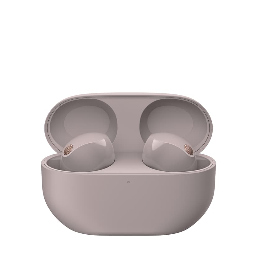 Sony WF-1000XM5 Wireless Noise Cancelling Earbuds Vaaleanpunainen