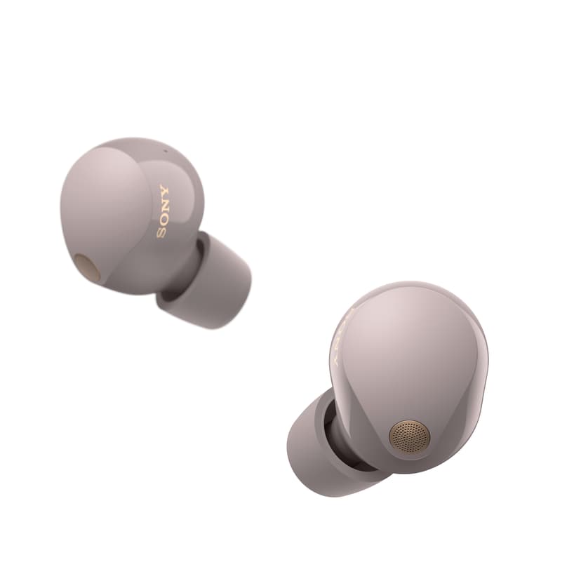 Sony WF-1000XM5 Wireless Noise Cancelling Earbuds Vaaleanpunainen