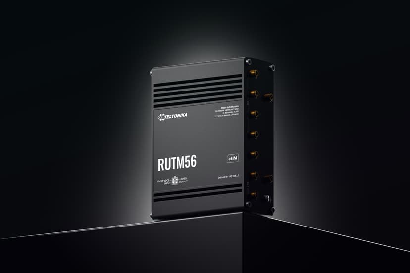 Teltonika RUTM56 Dual Modem Industrial 5G Router