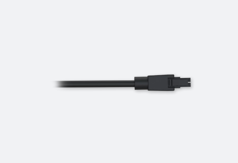 Teltonika 4-pin to 4-pin power cable musta 1 m 1m 4-pin 4-pin Musta