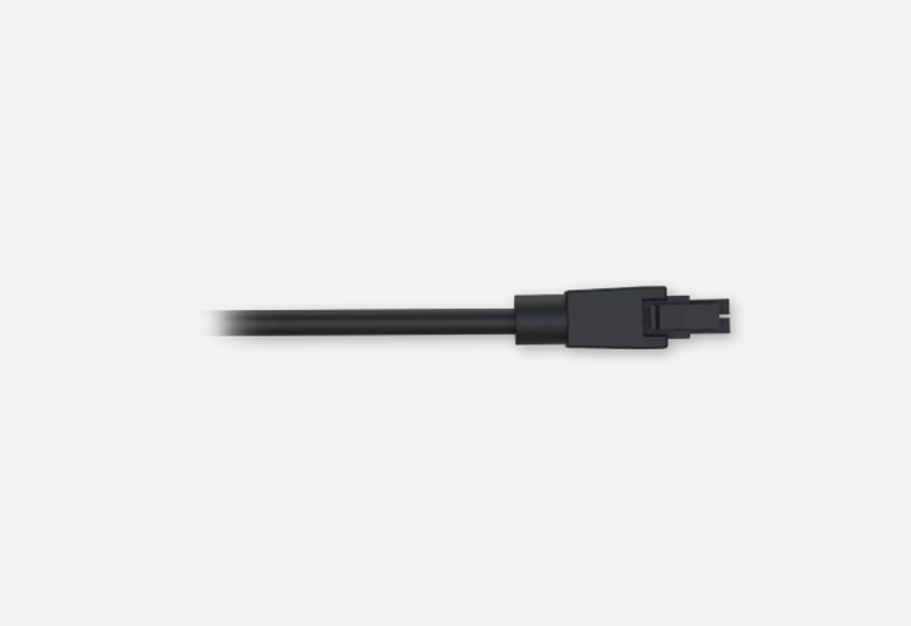 Teltonika 4-pin to 4-pin power cable Sort 1 m 4-polet 1m. 4-polet 4-polet Sort
