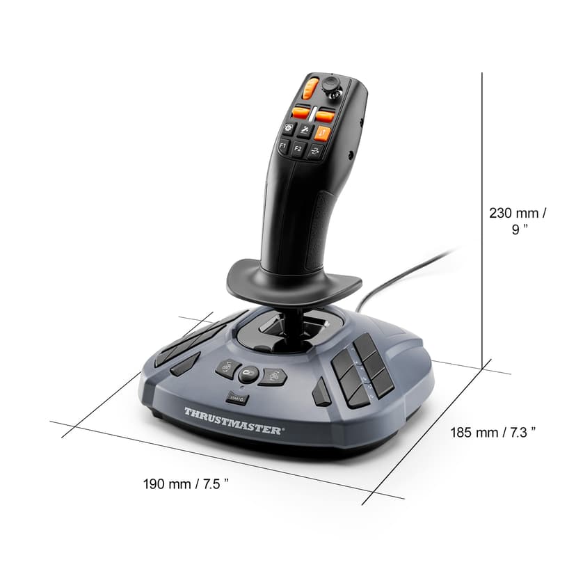 Thrustmaster Simtask Farming Stick Grå