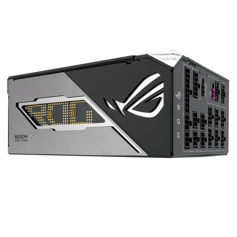 ASUS ROG Thor Platinum III ATX 3.1 1600W ATX 80 PLUS Titanium Strømforsyning