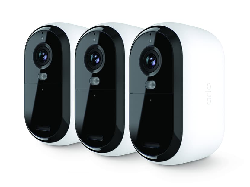 Arlo Essential 2 2K Udendørs Kamera Hvid 3-Pack