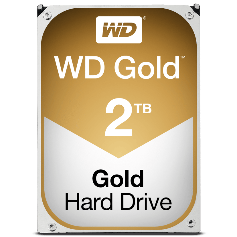 WD Gold 2TB 3.5" 7200r/min SATA 6.0 Gbit/s HDD