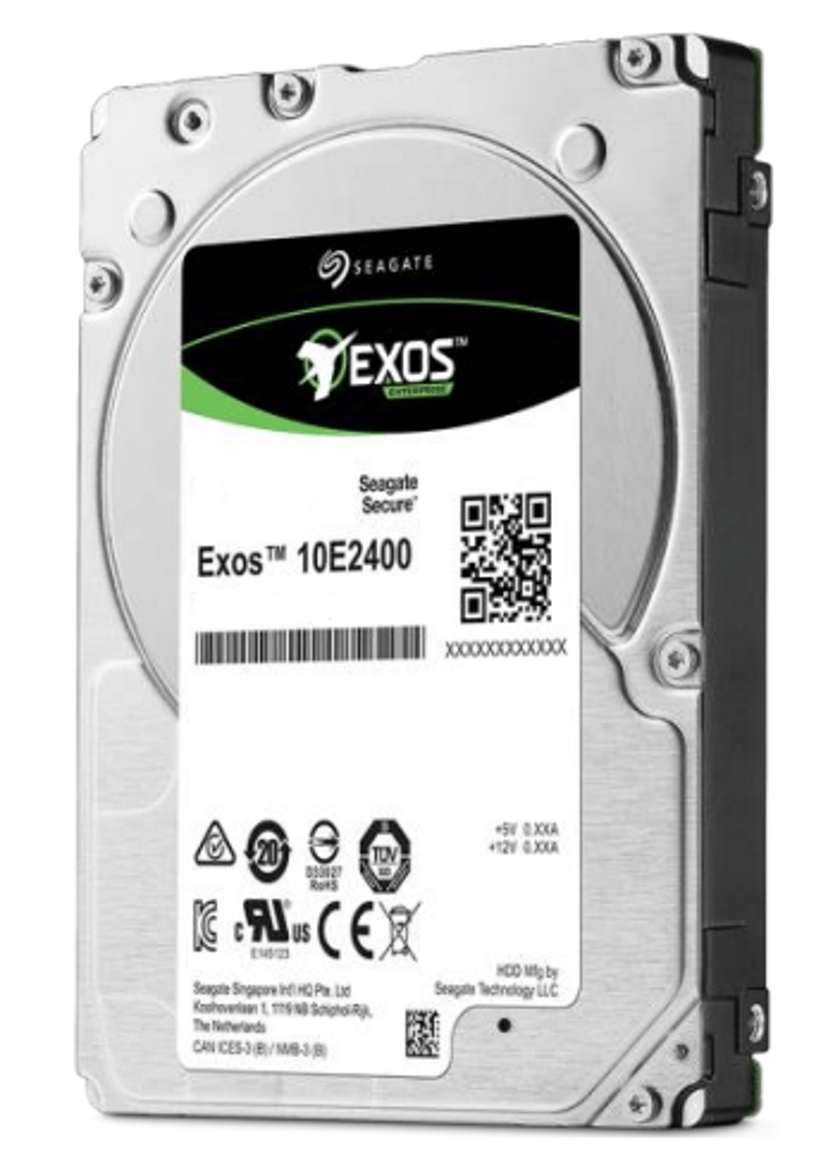 Seagate EXOS 10E2400 600GB SFF 512N 2.5" 10000r/min SAS HDD