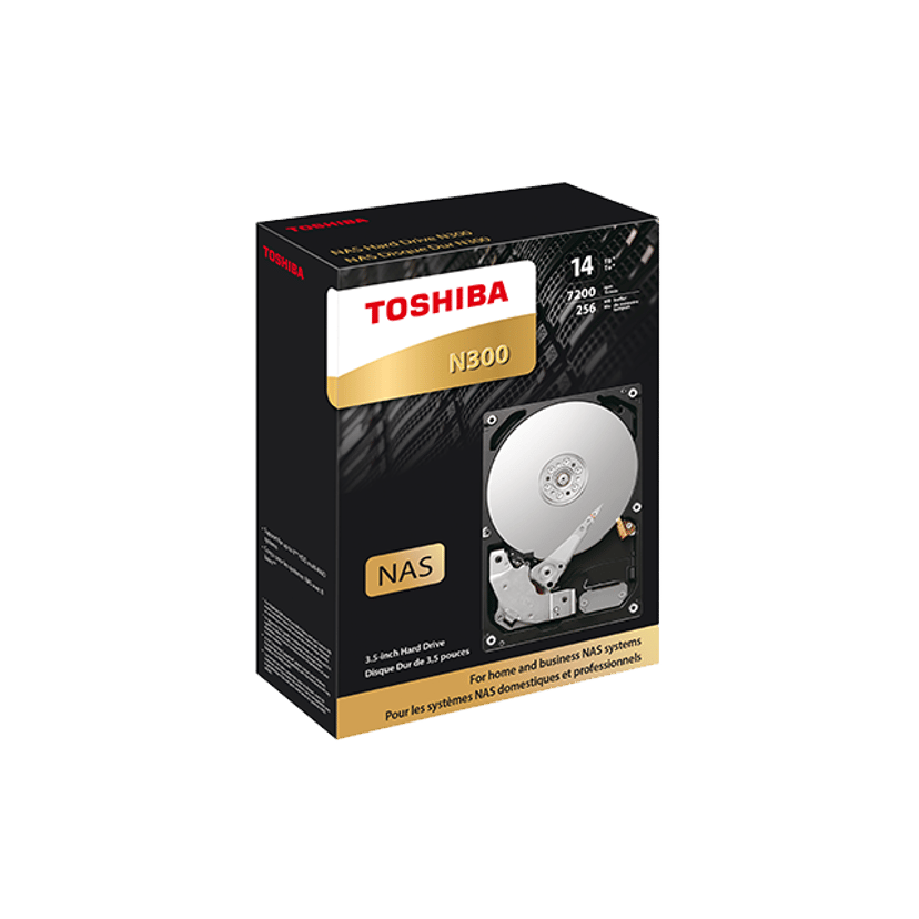 Toshiba N300 12TB Bulk 3.5" 7200r/min SATA 6.0 Gbit/s HDD