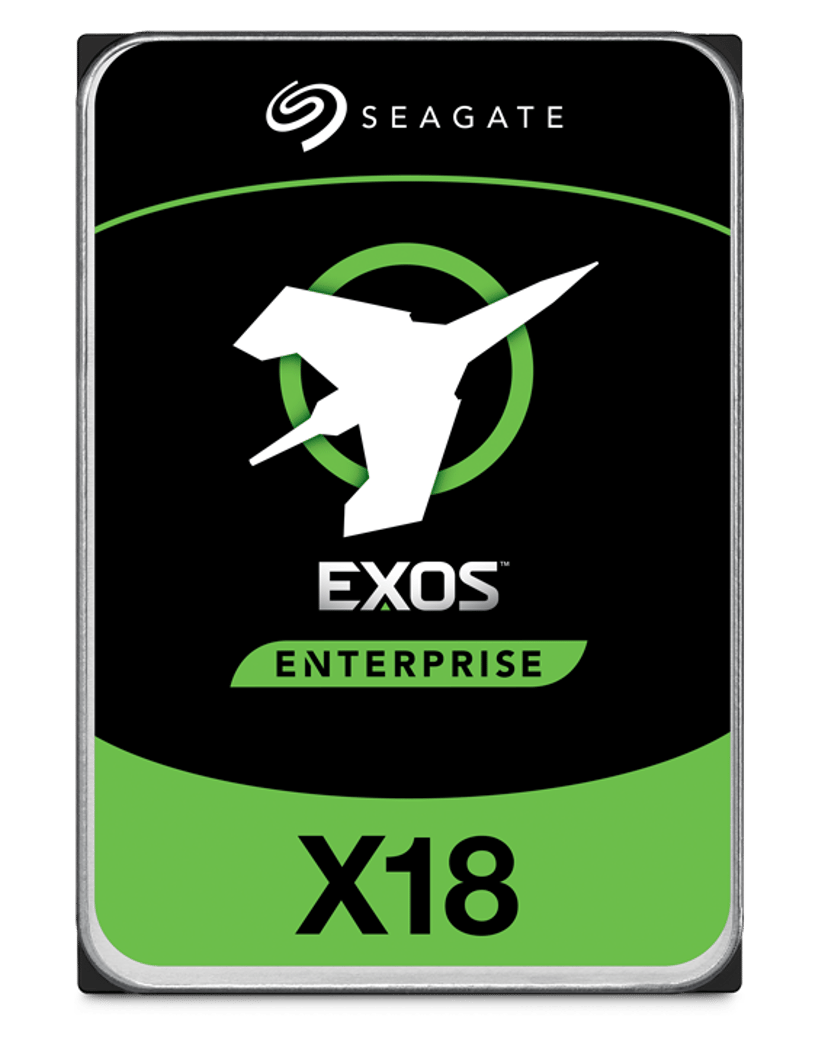 Seagate EXOS X18 16TB 512E/4KN 3.5" 7200r/min SAS Harddisk