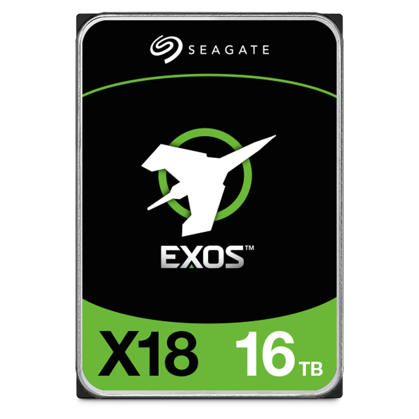 Seagate EXOS X18 16TB 512E/4KN 3.5" 7200r/min SATA 6.0 Gbit/s HDD
