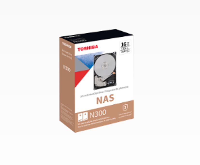 Toshiba N300 4TB BULK 3.5" 7200r/min SATA 6.0 Gbit/s HDD