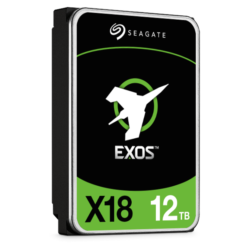 Seagate EXOS X18 12TB 512E/4KN 3.5" 7200r/min SATA 6.0 Gbit/s HDD