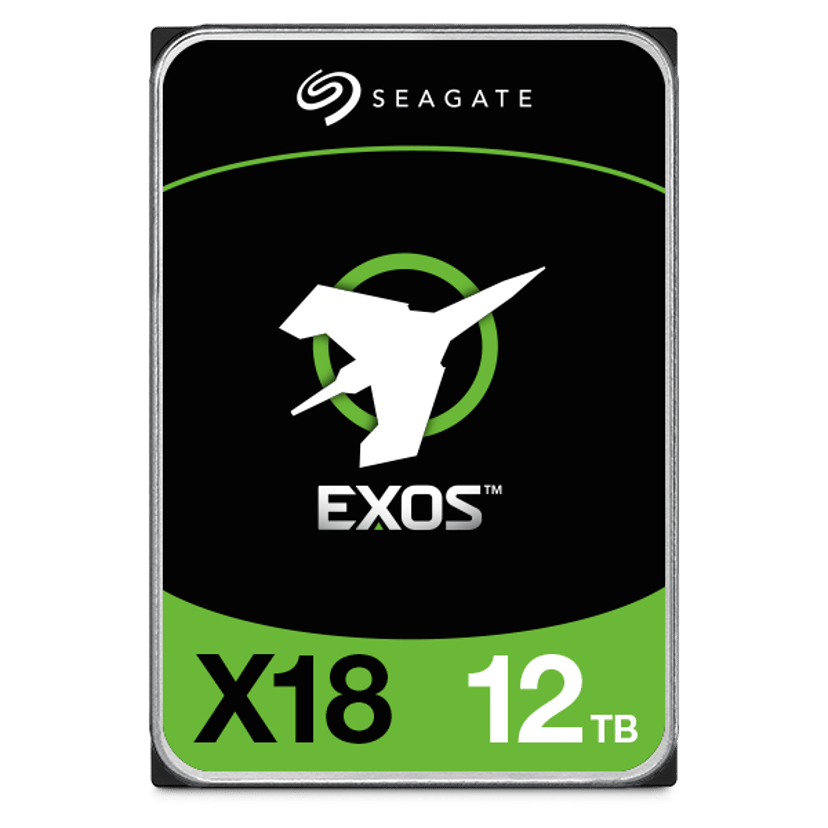Seagate EXOS X18 12TB 512E/4KN 3.5" 7200r/min SATA 6.0 Gbit/s HDD