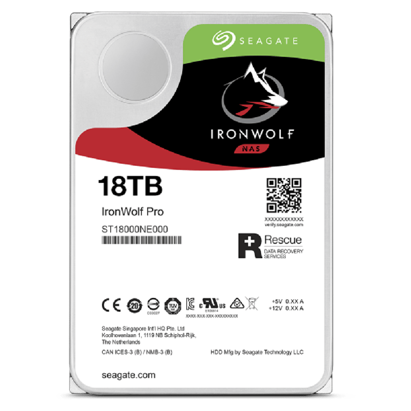 Seagate IronWolf Pro NT 18TB 3.5" 7200r/min HDD