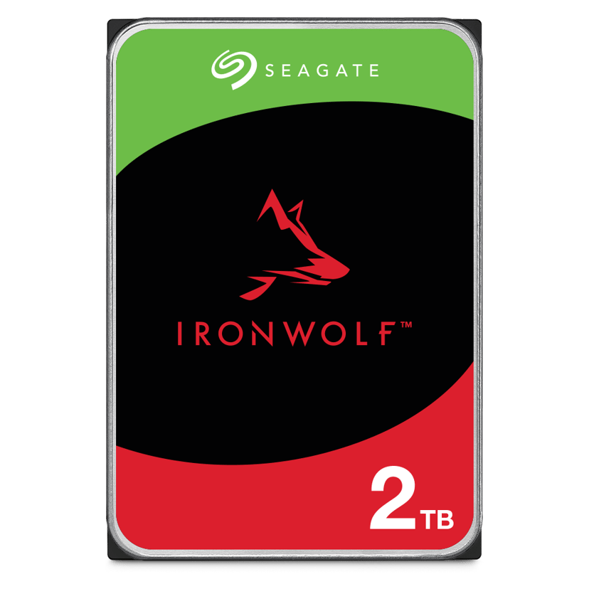 Seagate IronWolf 2TB 3.5" 5400r/min SATA 6.0 Gbit/s Harddisk