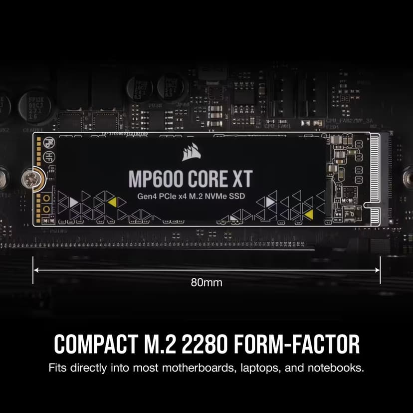 Corsair MP600 CORE XT 4TB SSD M.2 PCIe 4.0