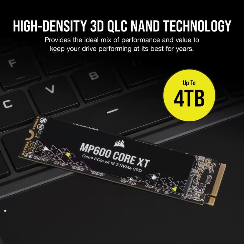 Corsair MP600 CORE XT 4TB SSD M.2 PCIe 4.0