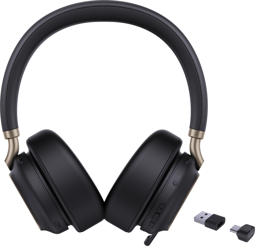 Yealink BH76 Plus USB Type-C / USB Type-A Microsoft Teams Musta
