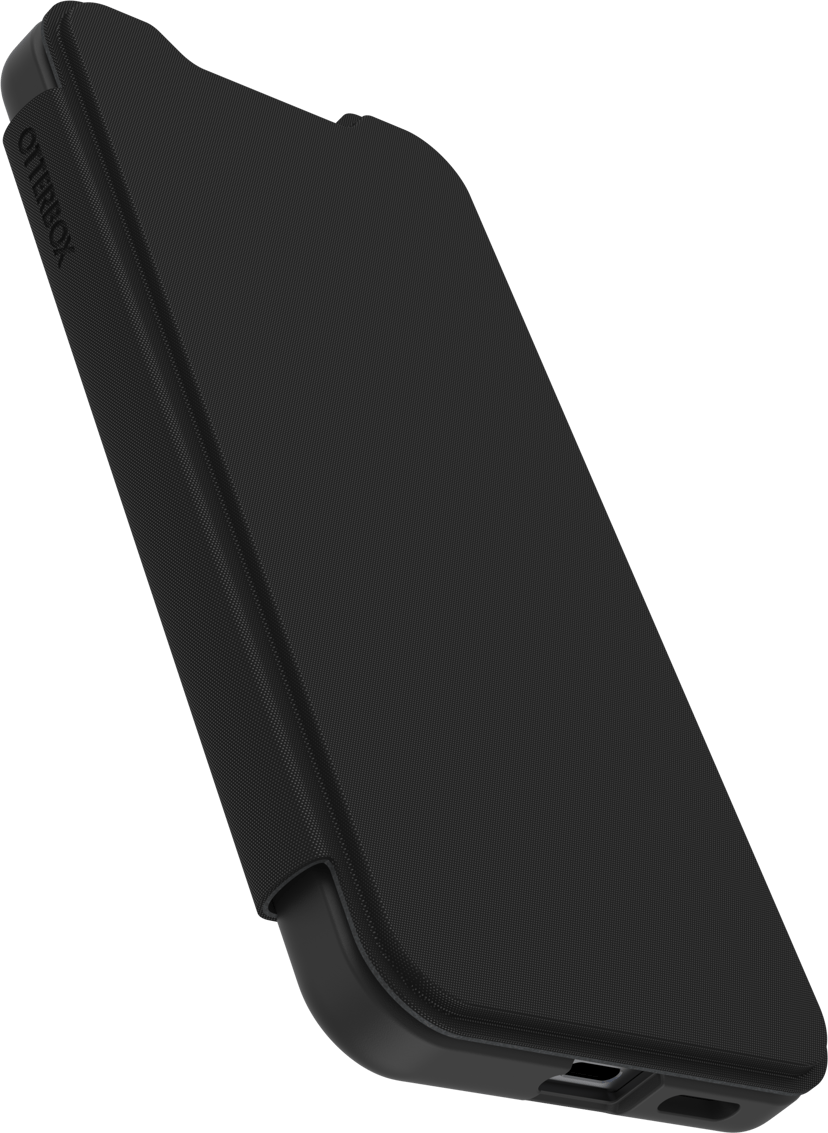 Otterbox React Folio Samsung Galaxy S25 Gjennomsiktig, Svart