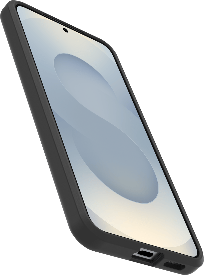 Otterbox React Series Samsung Galaxy S25 Gjennomsiktig, Svart