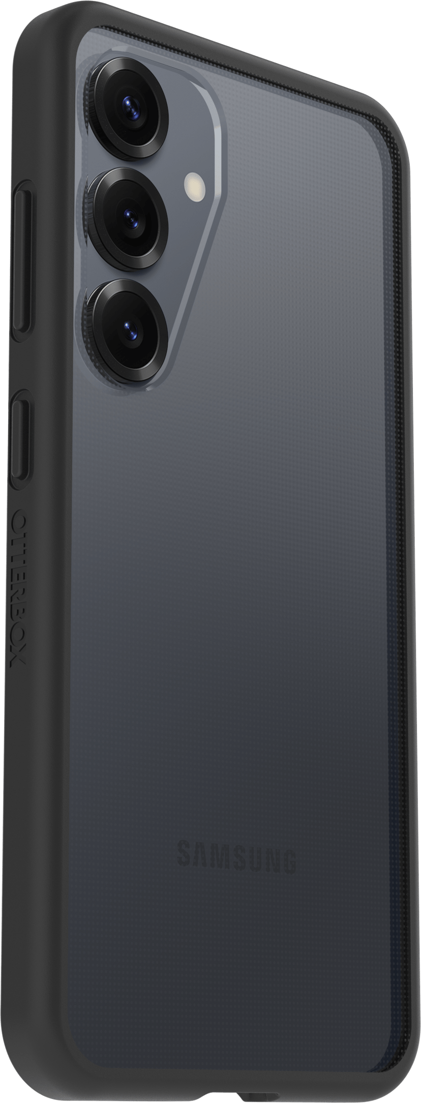 Otterbox React Series Samsung Galaxy S25 Gjennomsiktig, Svart
