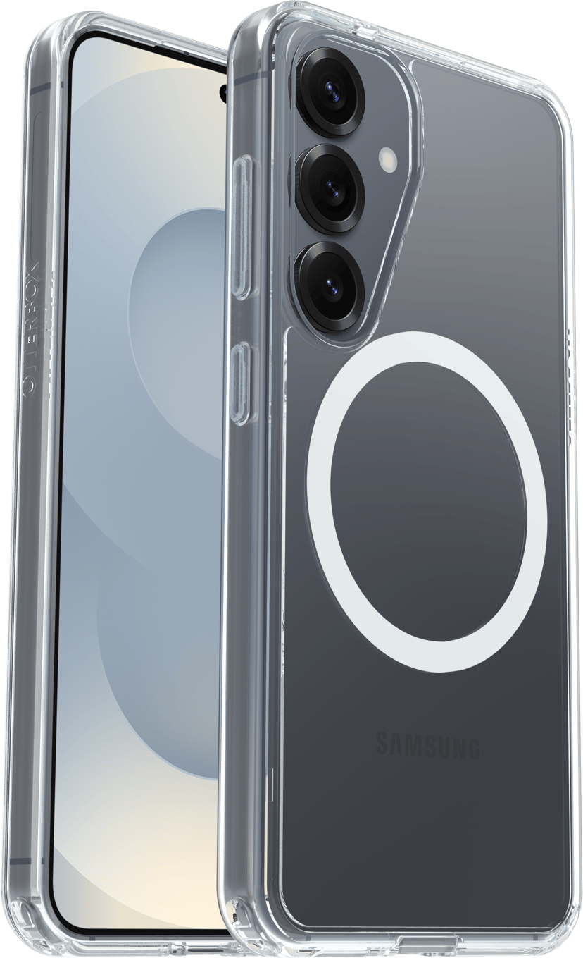 Otterbox Symmetry Clear Samsung Galaxy S25 Läpinäkyvä