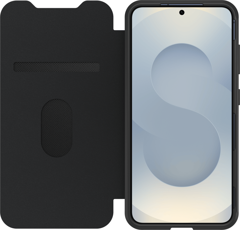 Otterbox React Folio Samsung Galaxy S25 Svart, Transparent