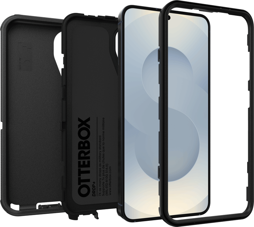 Otterbox Defender Samsung Galaxy S25 Musta