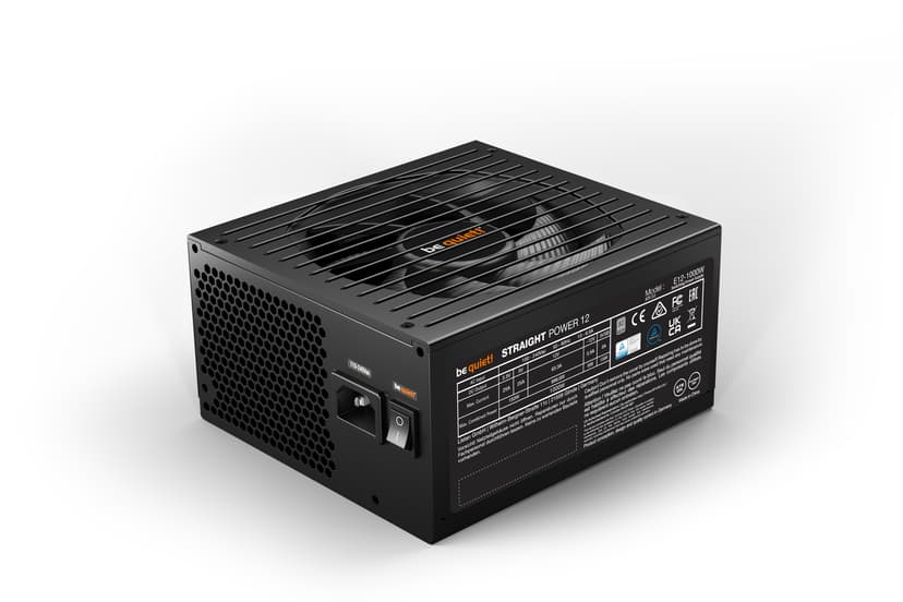 be quiet! Straight Power 12 1000W ATX 80 PLUS Platinum Strømforsyning