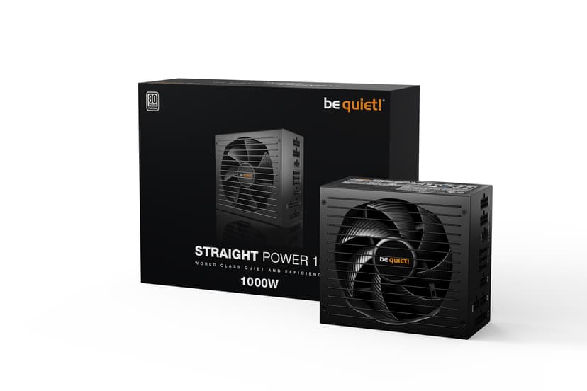 be quiet! Straight Power 12 1000W ATX 80 PLUS Platinum Strømforsyning