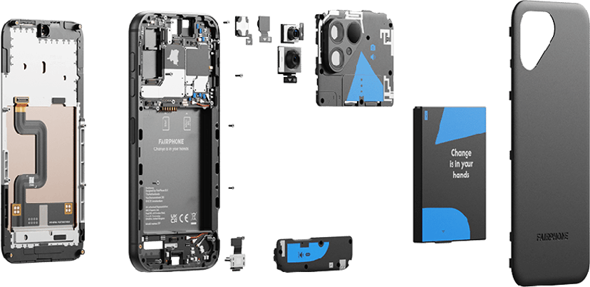 Fairphone 5 256GB Musta