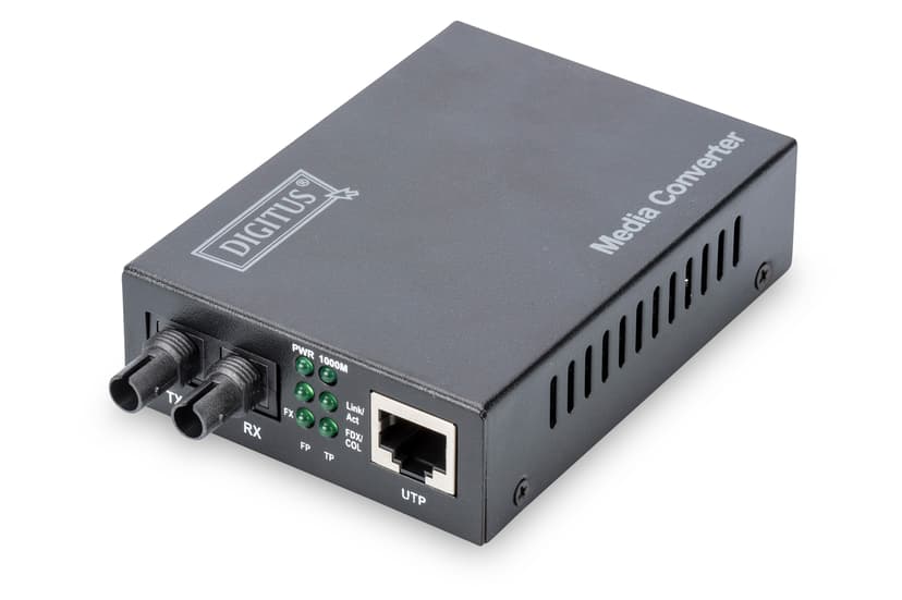 Digitus DN-82110-1 nettverksmediakonverterer 1000 Mbit/s 850 nm Multi-modus