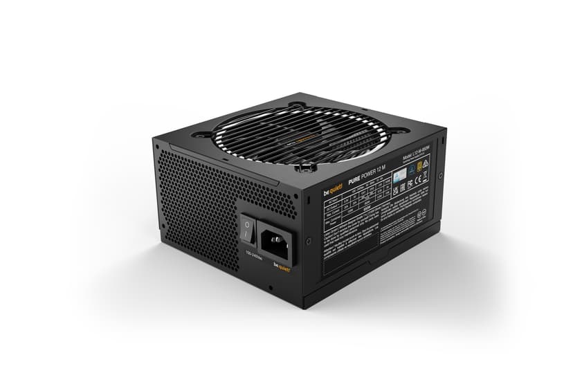 be quiet! Pure Power 12 M 850W ATX 80+ Gold Nätaggregat