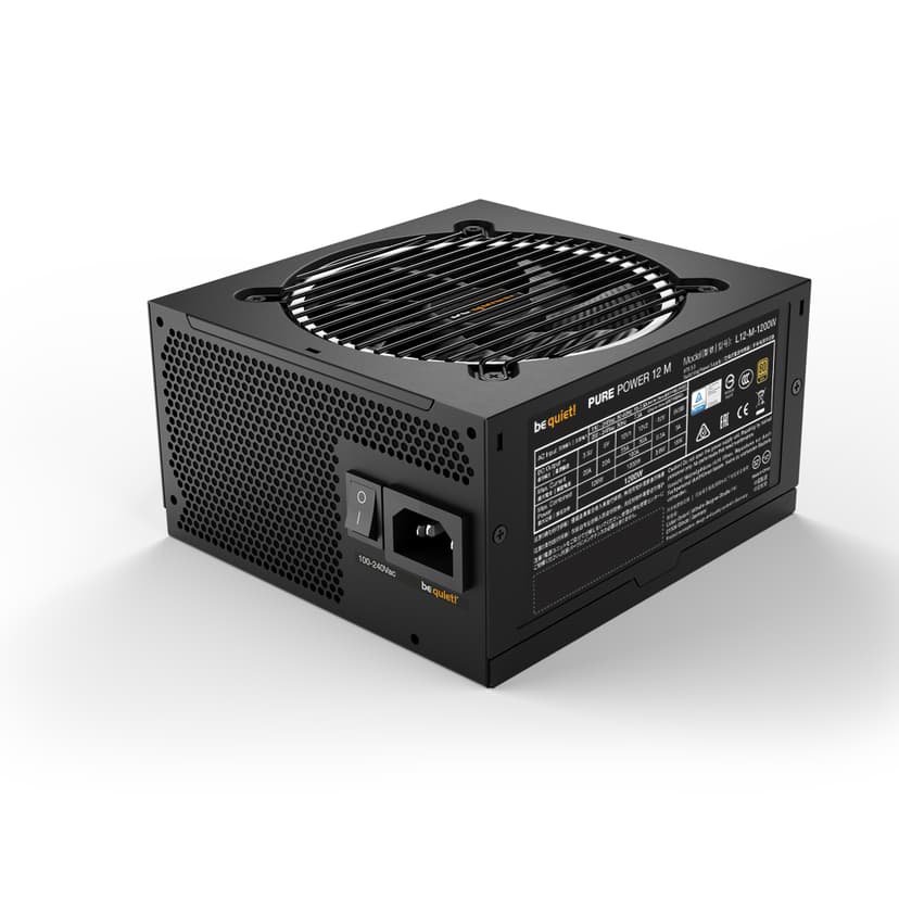 be quiet! Pure Power 12 M 1200W ATX 80 PLUS Gold Strømforsyning