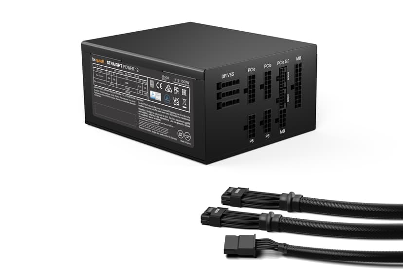 be quiet! Straight Power 12 1500W ATX 80 PLUS Platinum Strømforsyning