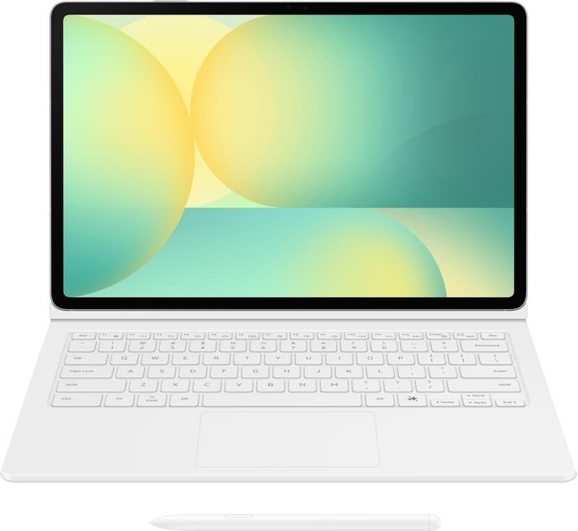 Samsung Book Cover Keyboard AI Key Samsung Galaxy Tab S10 FE+ Nordisk Vit