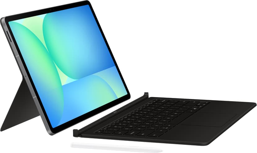 Samsung Book Cover Keyboard AI Key Samsung Galaxy Tab S10 FE+ Nordisk Svart